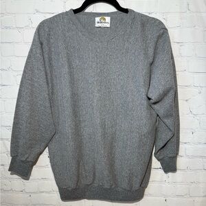 Vintage SloppyJoes Uni size gray lightweight crew sweatshirt